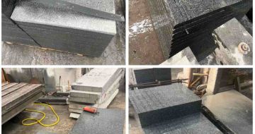 深圳 芝麻黑地铺石材