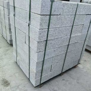 深圳 芙蓉白火烧两面路沿石