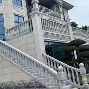 深圳 芝麻白别墅，栏杆