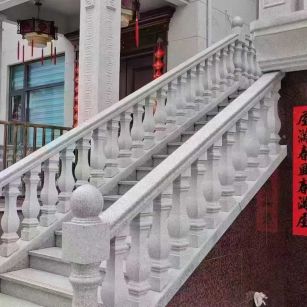 深圳 天然石材 阳台庭院护栏、栏杆