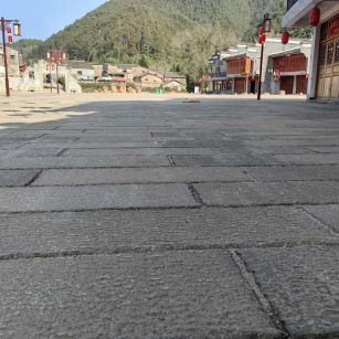 深圳仿古石铺装效果