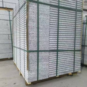 深圳 芙蓉白3公分厚磨圆边、拉槽，楼梯踏步