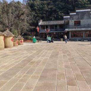 深圳仿古石铺装效果