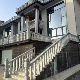 深圳 芝麻白别墅阳台栏杆，楼梯栏杆