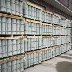 深圳 芝麻白挡车柱、阻车桩、隔离柱