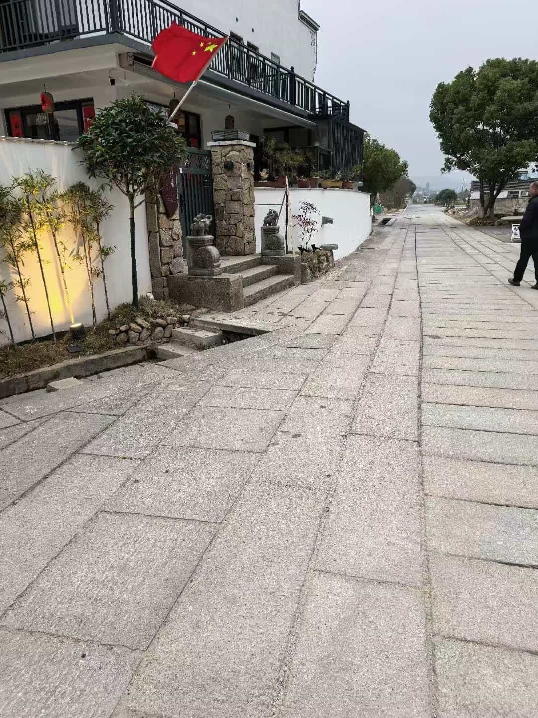 深圳仿古石铺装效果