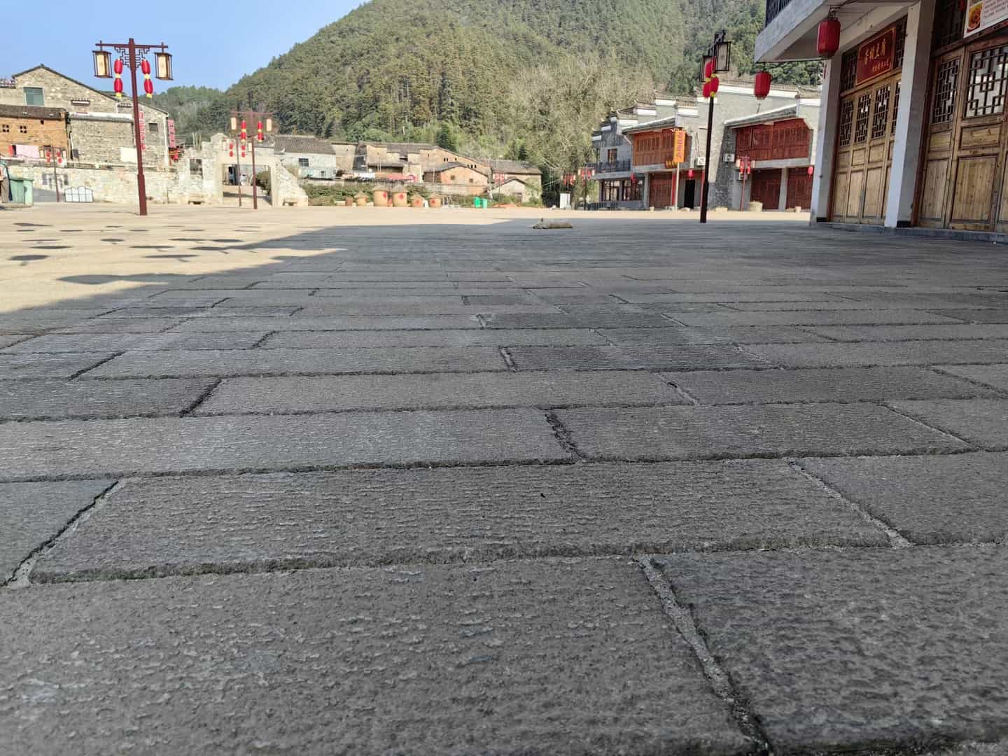 深圳仿古石铺装效果