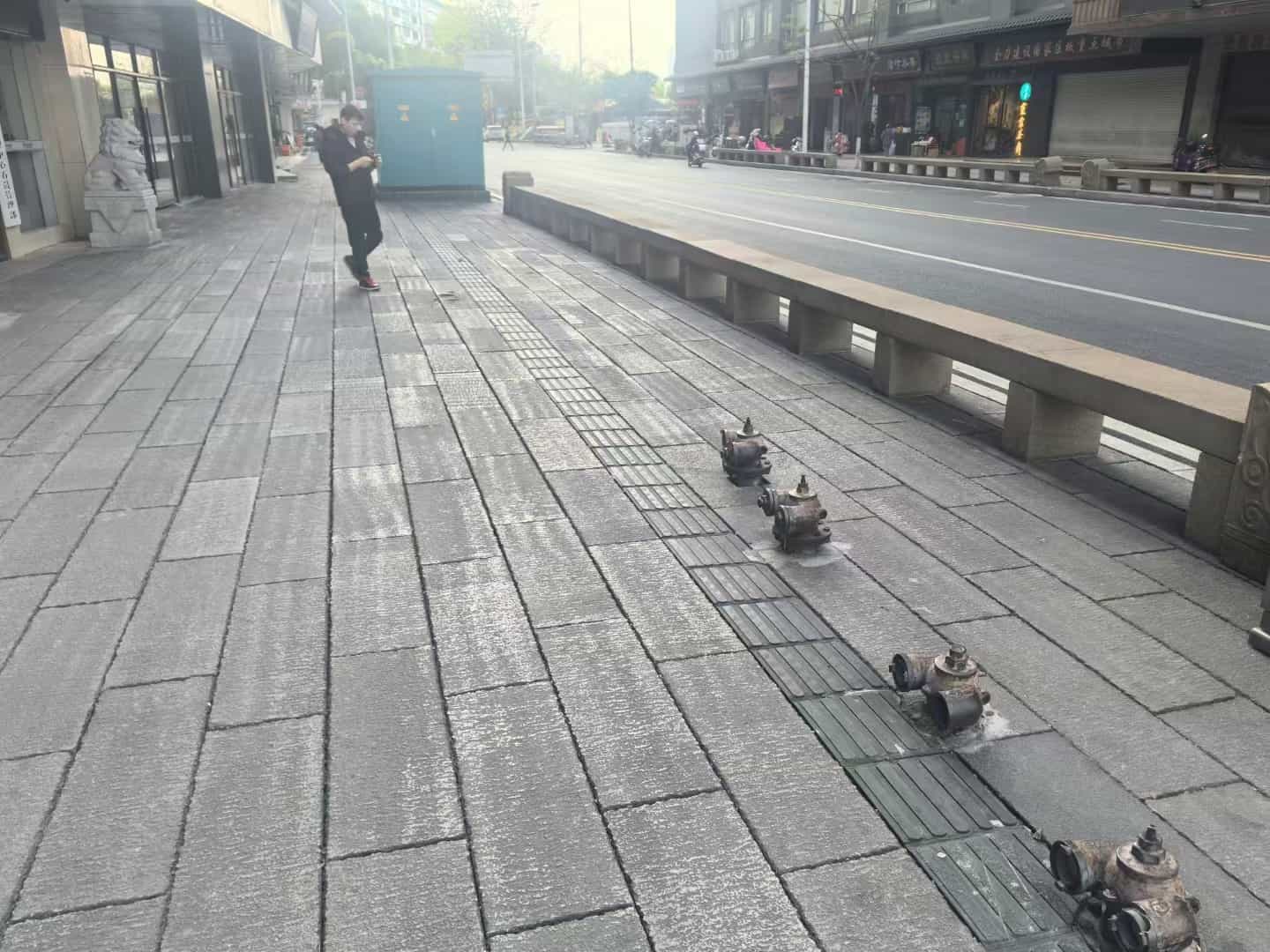 深圳仿古石铺装效果