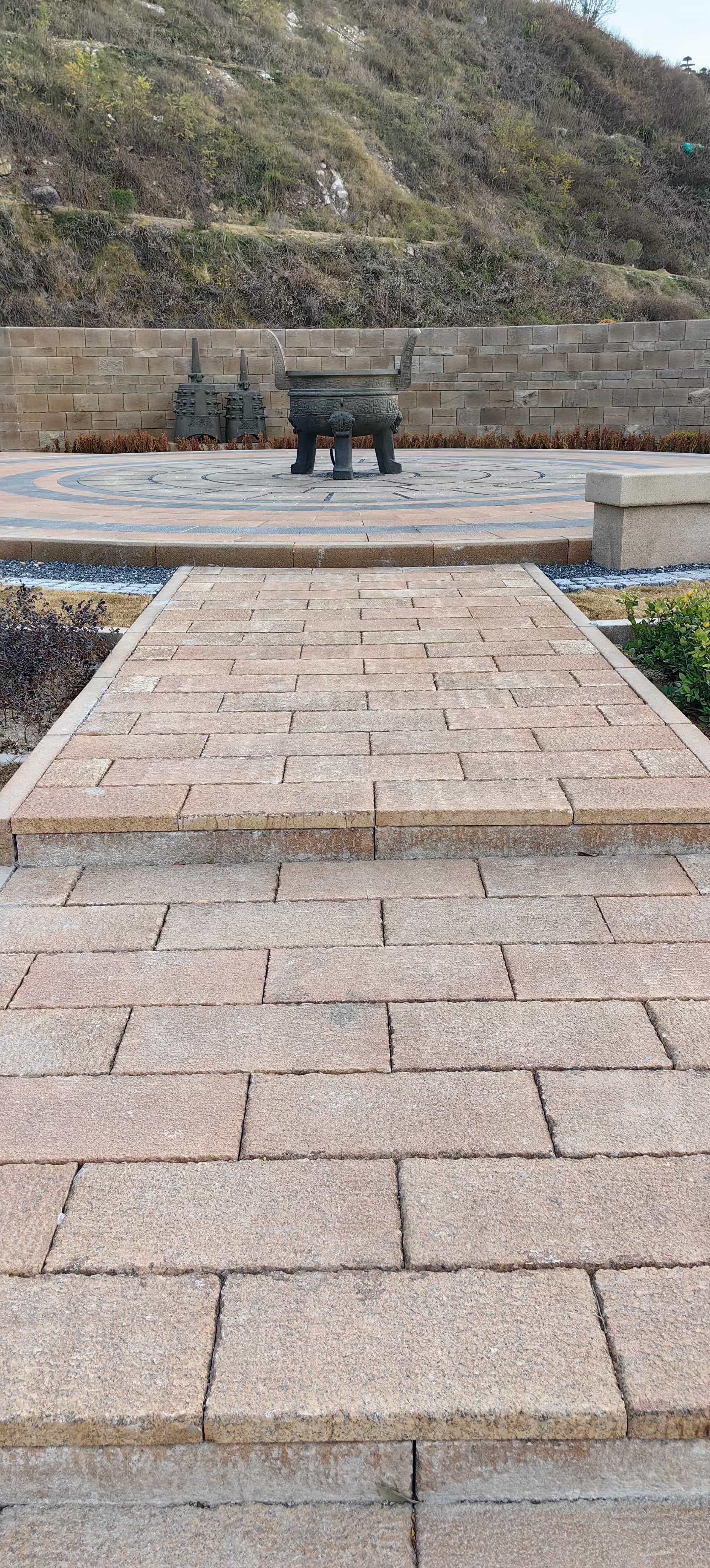 深圳仿古石铺装效果