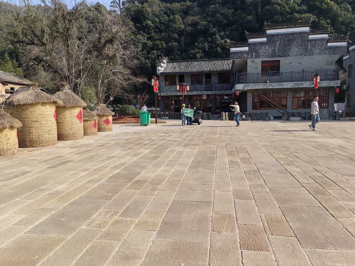 深圳仿古石铺装效果