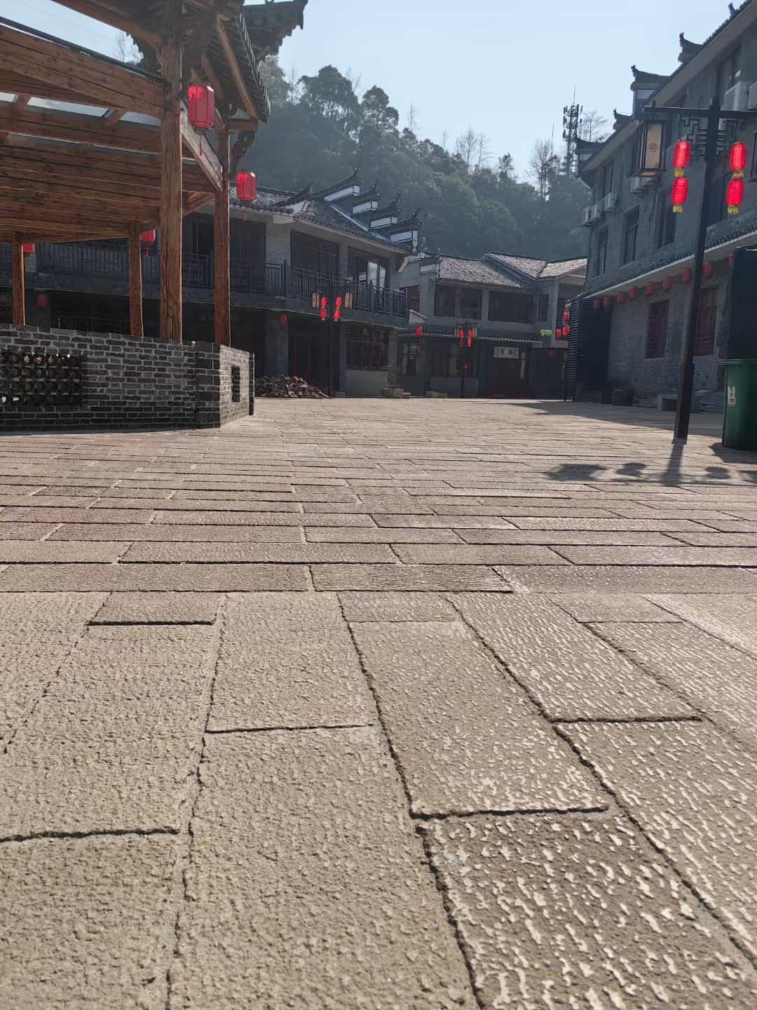 深圳仿古石铺装效果
