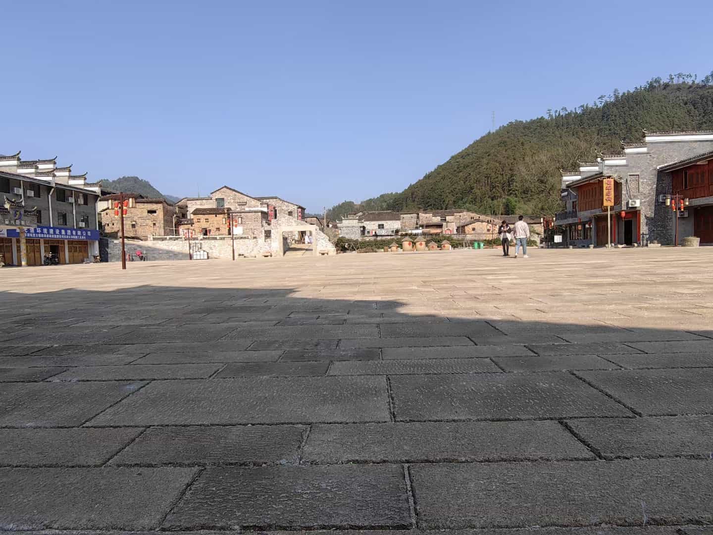 深圳仿古石铺装效果