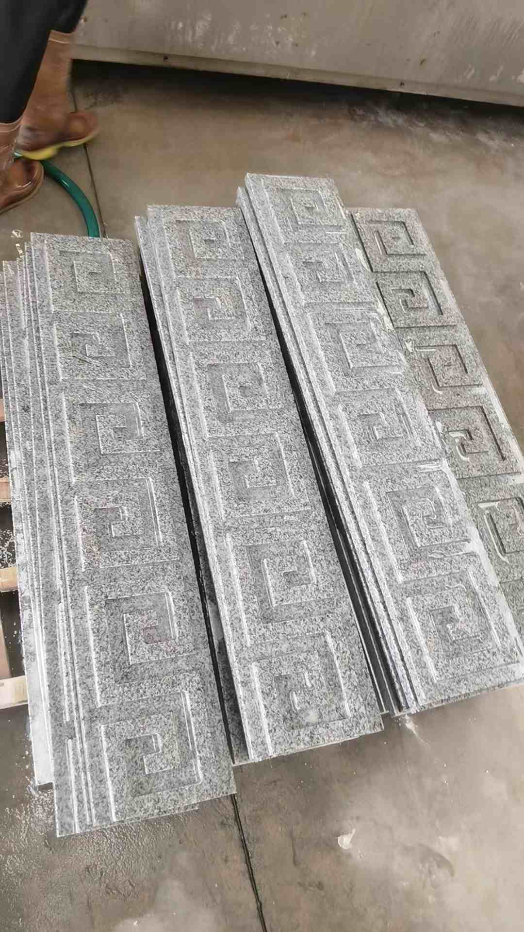 深圳 别墅回纹线条，雕刻