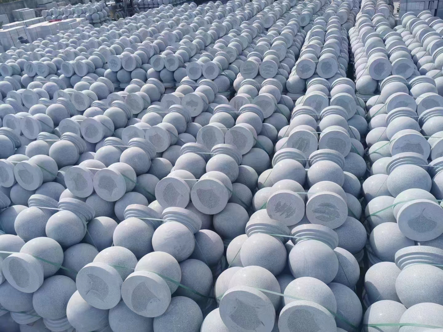 深圳芝麻白挡车球